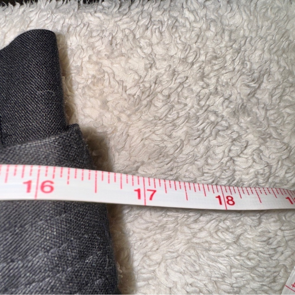 Calvin Klein Elegant Black Wide-Leg Linen Trousers Size Medium - Picture 4 of 7